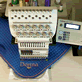 State of the art commercial embroidery equipment